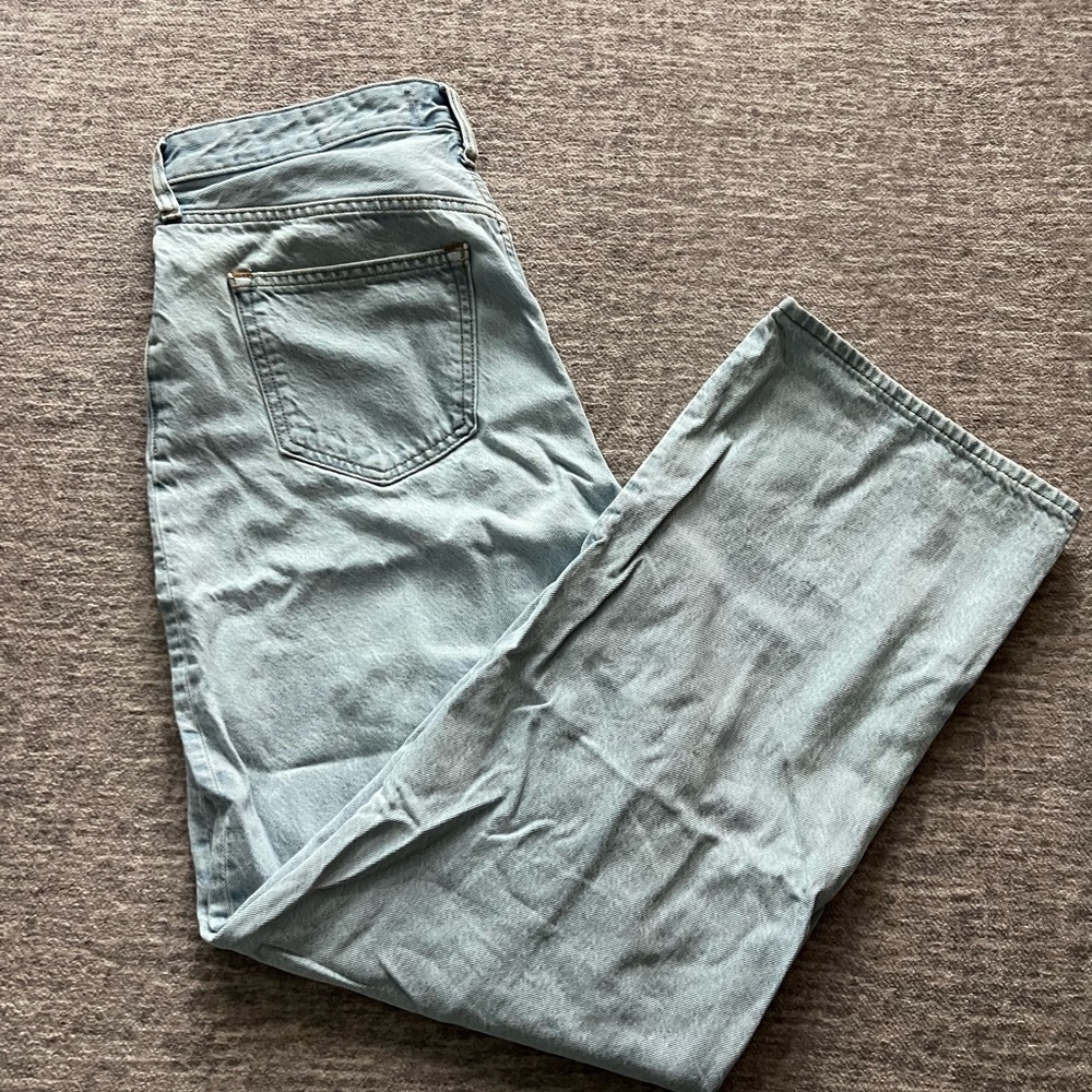 Abercrombie & Fitch Women's Light Blue Jeans